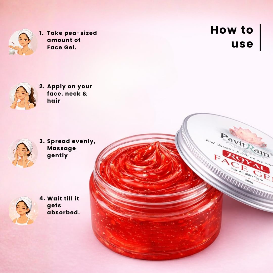 Face Gel for All Skin Types | Refreshing Hydration & Glow Care