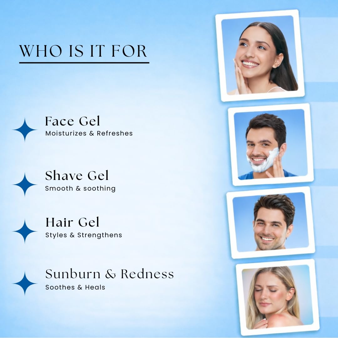 Face Gel for All Skin Types | Refreshing Hydration & Glow Care