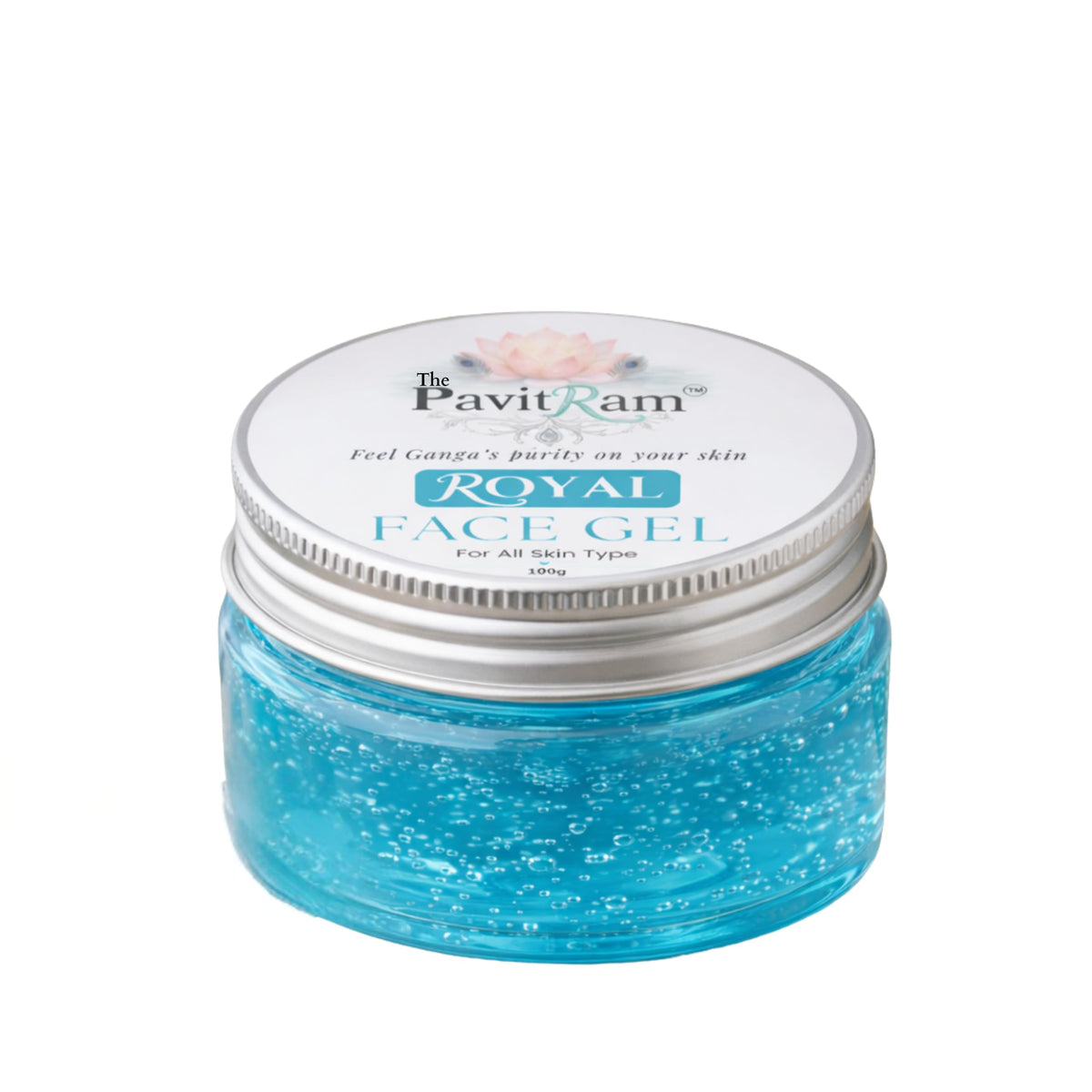 THE PAVITRAM Face Gel for All Skin Types | Hydrating Face Gel for Soft, Fresh & Glowing Skin | Daily Skin Care Gel | 100g