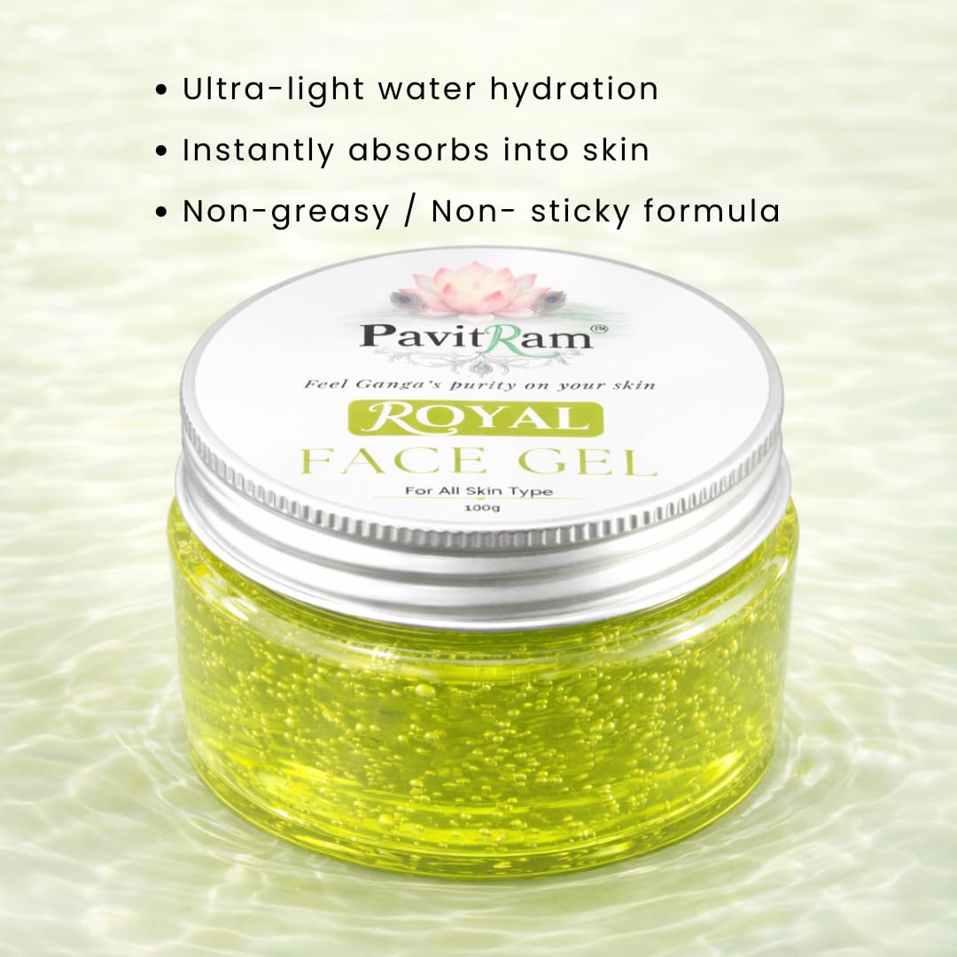 Face Gel for All Skin Types | Refreshing Hydration & Glow Care