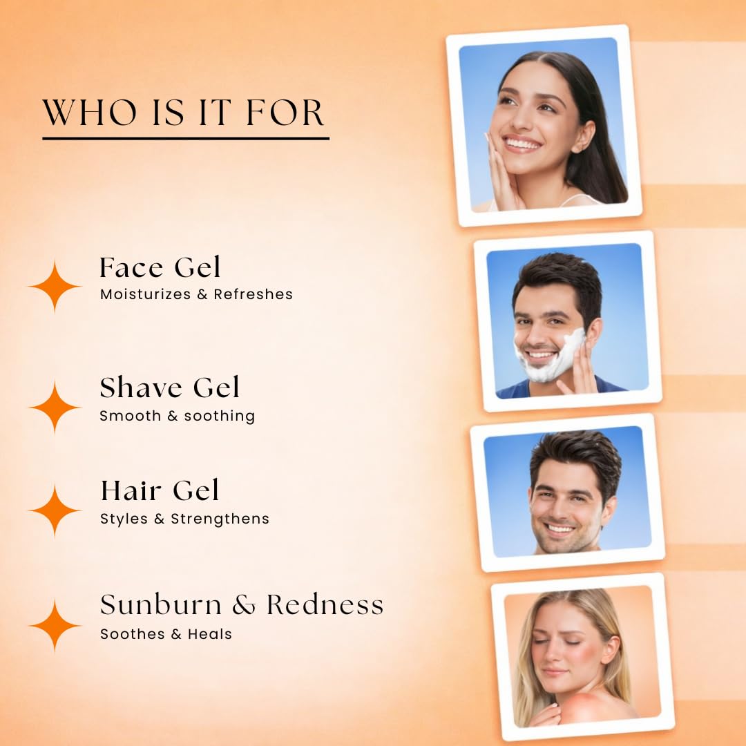 Face Gel for All Skin Types | Refreshing Hydration & Glow Care
