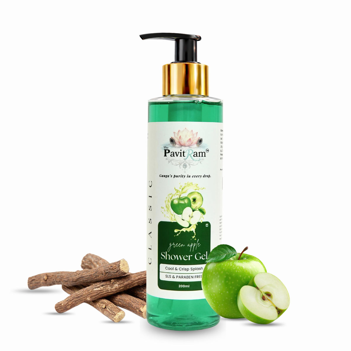THE PAVITRAM Body Shower Gel | Refreshing Daily Body Cleanser for Men & Women | Bath Gel