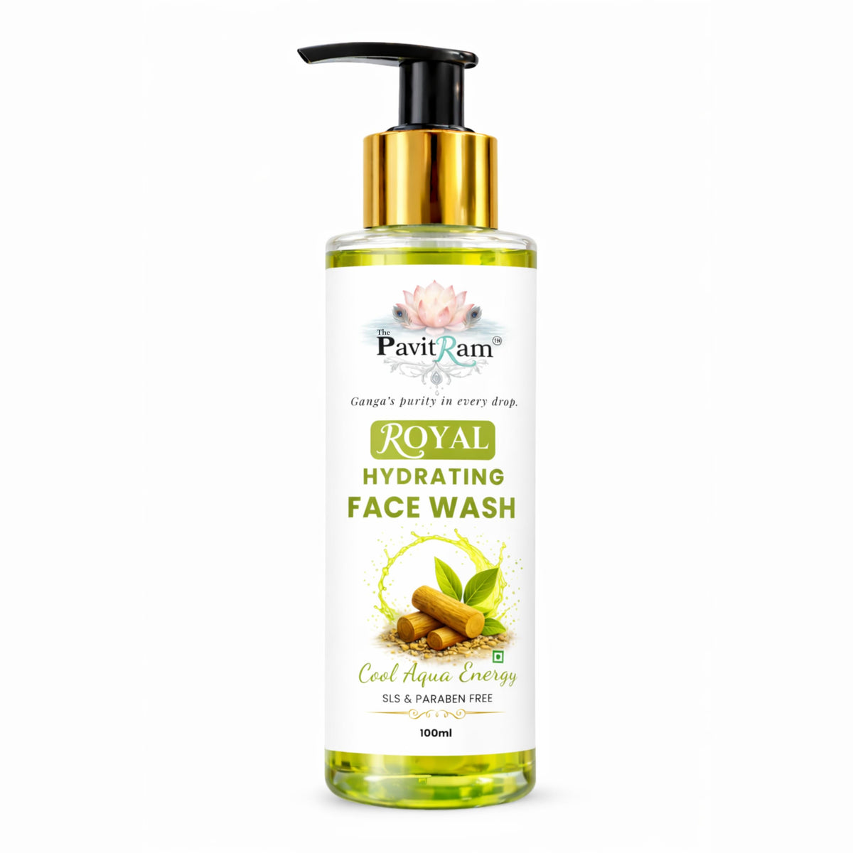 THE PAVITRAM Face Wash |Daily Cleanser for Men & Women | Deep Cleansing & Oil Control | Fresh Formula for Soft & Skin