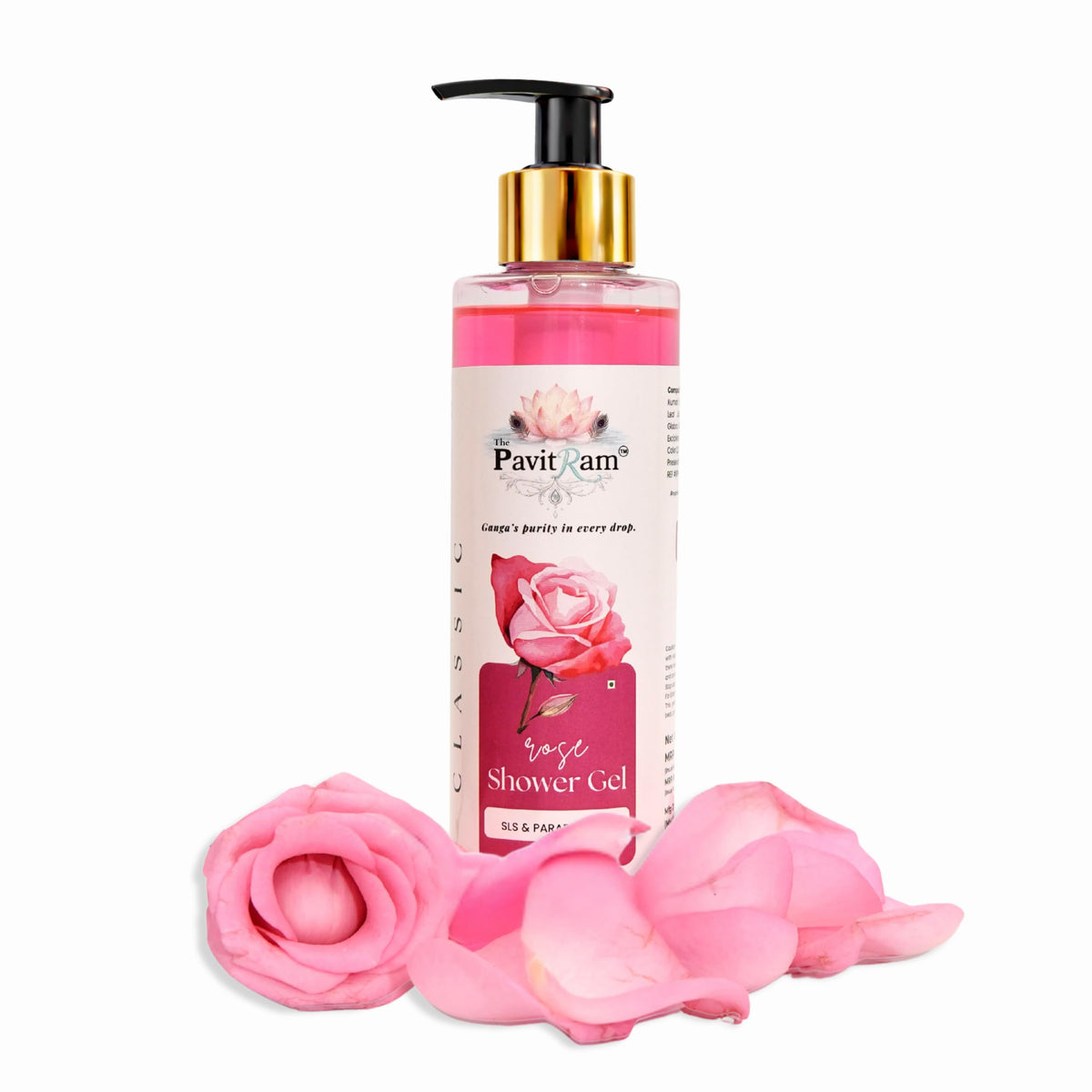 THE PAVITRAM Body Shower Gel | Refreshing Daily Body Cleanser for Men & Women | Bath Gel