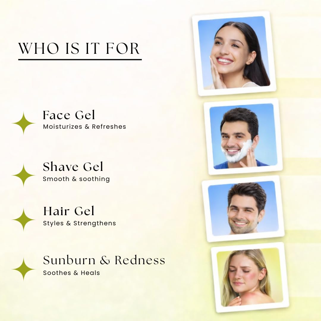 Face Gel for All Skin Types | Refreshing Hydration & Glow Care